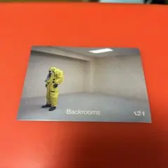 A24 Backrooms バックルームズ 映画入場特典 ステッカー 第3弾