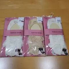 【新品】レベッカテイラー 靴下3足