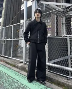 コルニエ WOOL TROPICAL 2-TUCK EASY PANTS - メルカリ