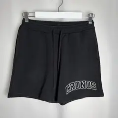 CRONOS クロノス スウェット ショートパンツ ブラック