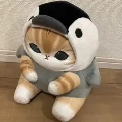 mofusand　海の生き物にゃん BIGぬいぐるみ　ペンギン　モフサンド