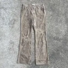 archive grunge gimmick flare denim y2k