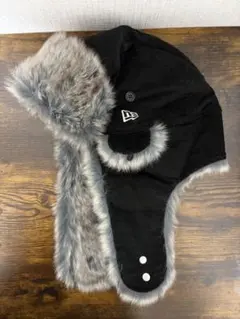 NEWERA トラッパー コーデュロイ XL 黒のサムネイル