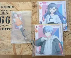 プロセカ　セガラッキーくじ　D賞 アクスタ　E賞 ミニ色紙　3点セット