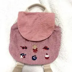 ❁ ファミリア familiar 赤 ベビーリュック ❁