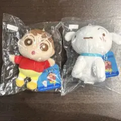 新品未使用】クレヨンしんちゃん ミニぬいぐるみ3体セット ドラえもん