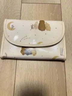 ジェラートピケ　星空アニマル　母子手帳ケースSサイズ