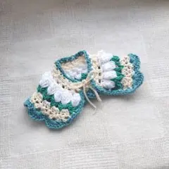 (383) つけ襟 ケープ ぬいぐるみ ハンドメイド　チューリップ