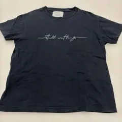 Ungrid ロゴTシャツ ブラック