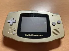 ゲームボーイアドバンス ゴールド 本体・ワイヤレスアダプタ付