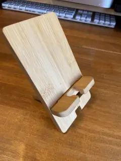 スマホスタンド　バンブー