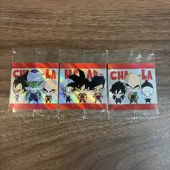 ドラゴンボール シール 3枚セット CHA-LA HEAD-CHA-LA
