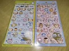 ちいかわ ボンボンドロップシール みんなニコニコ みんなポーズ 2種