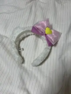 USJ 耳付きカチューシャ リボン付き