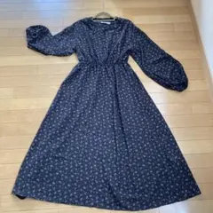 SNIDEL スナイデル　花柄マキシ丈ワンピース　キャミソール付き