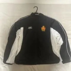 ナイロンジャケット ブラック/ホワイト