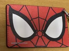 スパイダーマン パスケース ストラップ付き