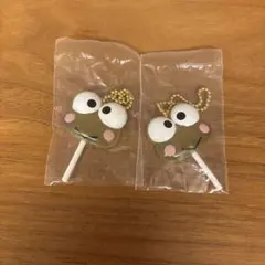 サンリオキャラクターズ　カラフルキャンディチャーム　けろけろけろっぴ　2点