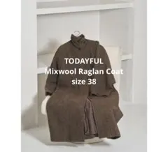 TODAYFUL Mixwool Raglan Coat 38のサムネイル