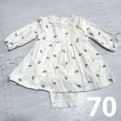 ワンピース ロンパース 女の子 お出かけ