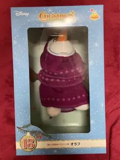 ディズニー クリスマスオーナメントくじ ぬいぐるみオーナメントオラフ
