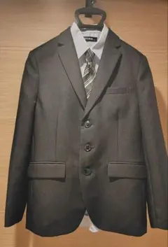 スーツ　ジャケット　シャツ　ネクタイ　3点セット　150　男の子　上のみ　卒業式