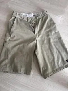 Dickies ディッキーズ ワークショートパンツ ベージュ ルーズフィット