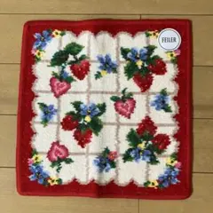 新品 FEILER フェイラー ハンカチ ストロベリーフィールドプティ
