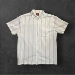 90's OAKLEY オークリー赤タグ 半袖シャツ L