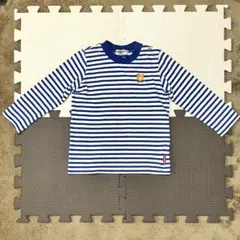 ミキハウス ホットビスケッツ 90cm ボーダー柄 トップス カットソー