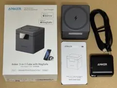 Anker 3-in-1 Cube with MagSafe充電器