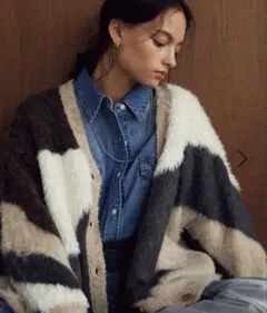 BAYFLOW ニュアンスカーディガン