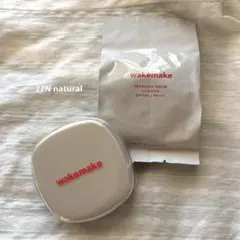 【詰め替え付】ウェイクメイク シームレスウェアクッション 22N NEUTRALのサムネイル