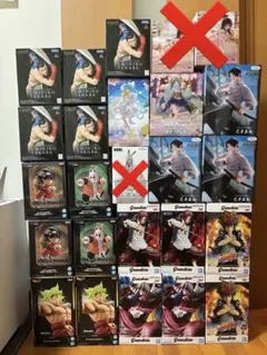 人気アニメ フィギュア まとめ売り 22点セット - メルカリ