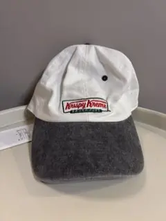ユナイテッドアローズ×クリスピー・クリーム・ドーナツ キャップ　ホワイト/グレー