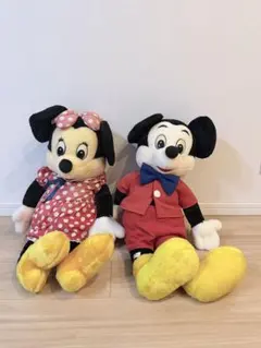 ミッキー・ミニー ぬいぐるみセット ディズニー