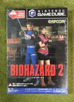 当時物 CAPCOM BIOHAZARD 2 ゲームキューブ 未開封 おまけ付