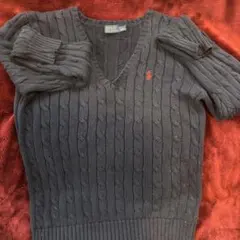 Polo Ralph Lauren ケーブルニット Vネック セーターのサムネイル