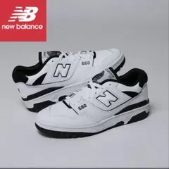 New Balance 550 ホワイト/ブラック スニーカー