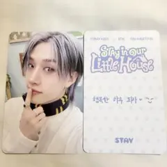 スキズ　ペンミ　3期特典トレカ　バンチャン straykids バンチャン トレカ 3/28 入場特典 本国 ペンミ - メルカリ