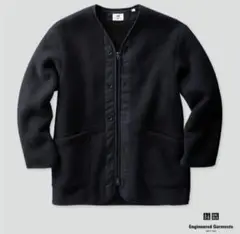 uniqlo × Engineered Garmentsフリースノーカラーコート