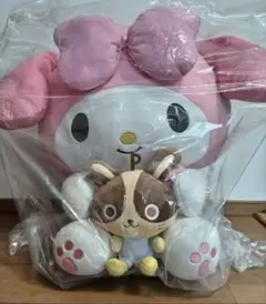 マイメロ　宇佐美コラボ　ウサミ　巨大ぬいぐるみ My Melody 宇佐美コラボ50個限定 マイメロ巨大ぬいぐるみ 80cm - メルカリ