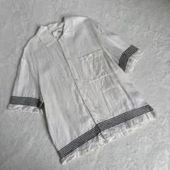 【美品】ZARA SUMMER WARDROBE '25 リネン半袖シャツのサムネイル