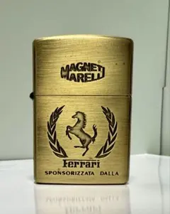 Zippo ライター　Ferrari / Magneti Mar Ferrari Magneti Marelli Zippo Oil Lighter 1992 Fired Rare | eBay