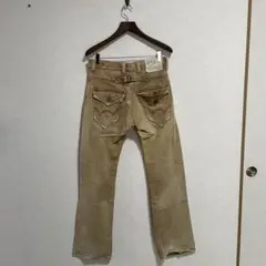 即日発送！ EDWIN401XVS ブーツカット デニムパンツ 茶色 アメカジ