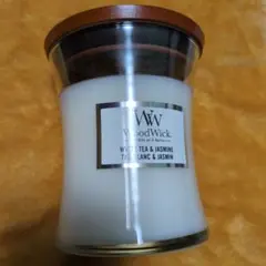 WoodWick ホワイトティー＆ジャスミン
