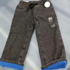 コージーリブ ダークグレー ロングパンツ 2歳用