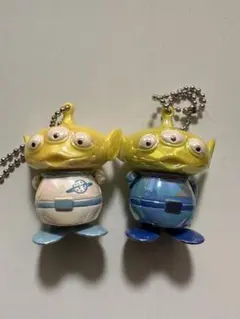 エイリアン リトルグリーンメン　ストラップ 2色セット