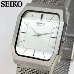 80s/美品/稼働 セイコー アシエ 2320-5040 ストライプ文字盤 8石