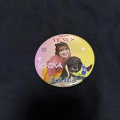 VENUS 介助犬コラボ缶バッジ 土原一花さん
